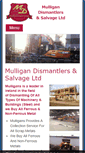 Mobile Screenshot of mulliganmetal.com
